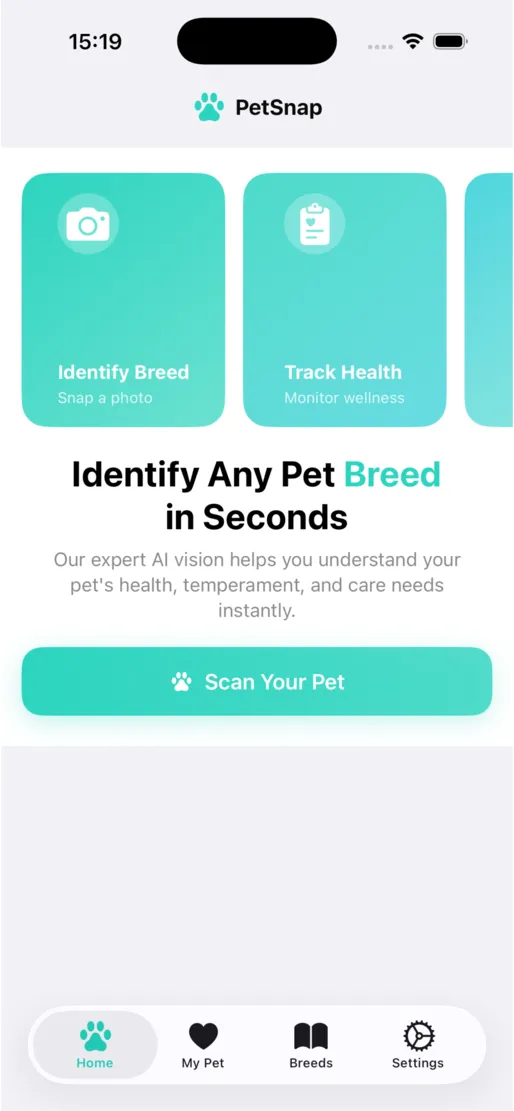 PetSnap screenshot 2